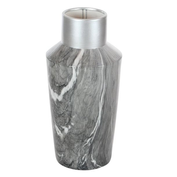 Ceramic Grey Marble Vase
