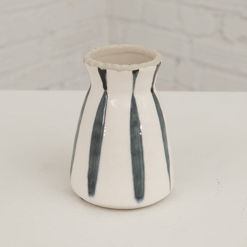 Vertical Striped Vase
