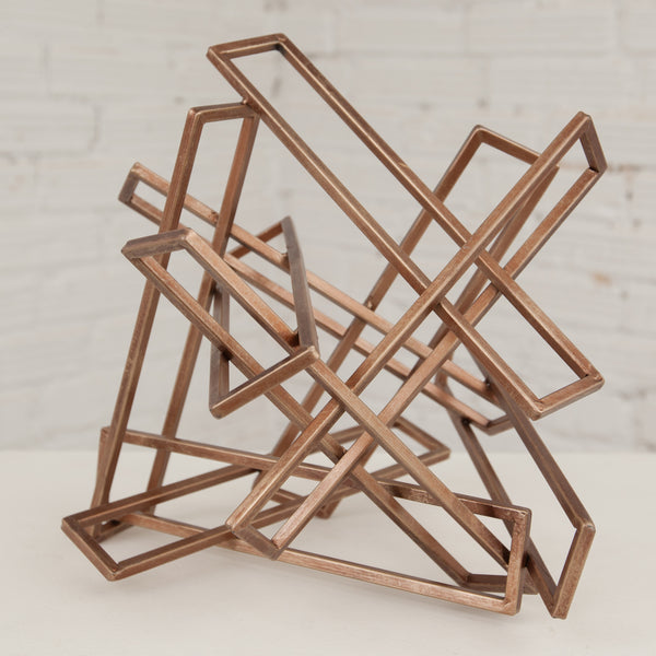 Large Tangled Rectangles Sculpture