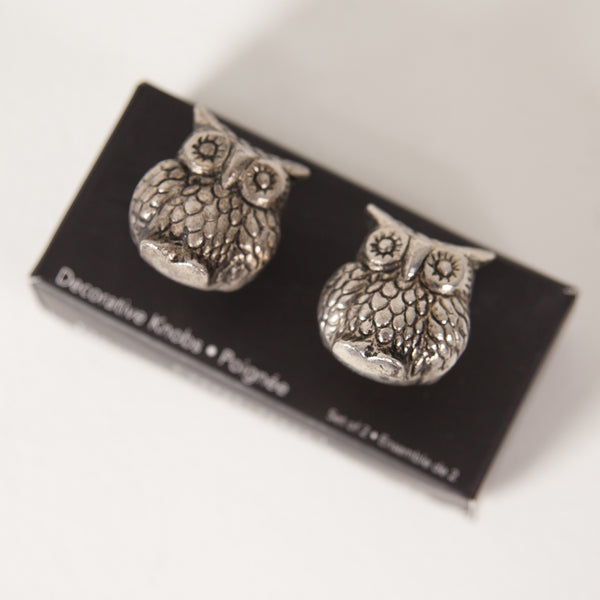 Decorative Owl Knobs