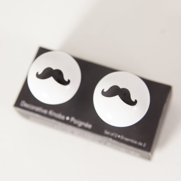 Decorative Moustache Knobs