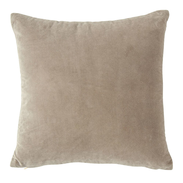 Velvet Front Pillow
