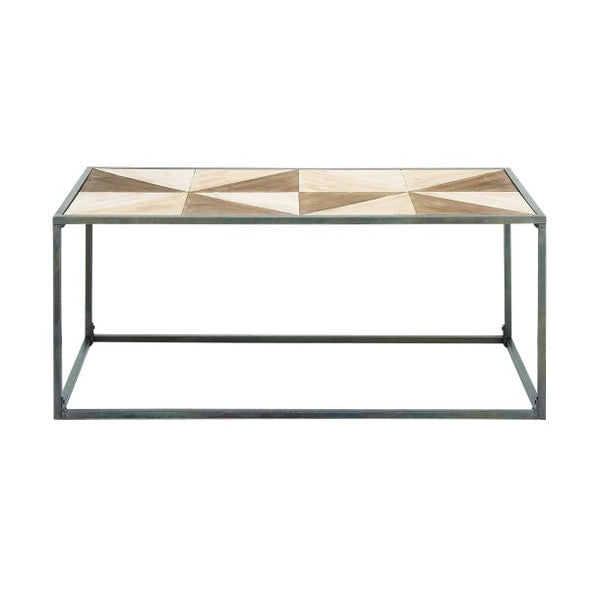 Two Tone Wood Coffee Table